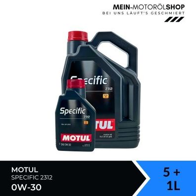 Motul Specific 2312 0W-30 5 + 1 Liter