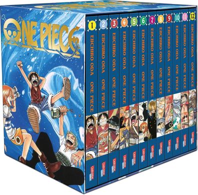 One Piece Sammelschuber 1: East Blue (inklusive Band 1-12) | Eiichiro Oda | Buch