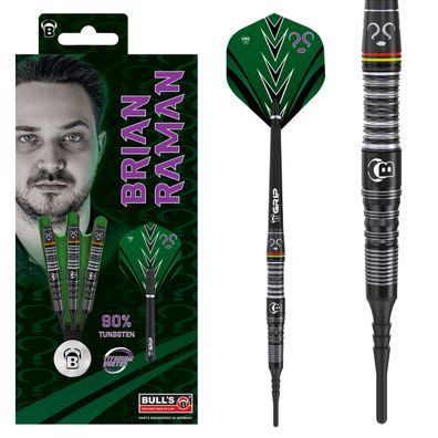 BULL'S Brian Raman Soft Dart / 1 Satz / 18 Gr