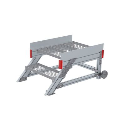 Euroline 514 Anstieg 45EUR 600mm Stufenbreite 2 Stufen Stahl Gitterrost