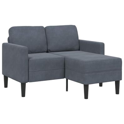 Kleines Sofa mit Relaxfunktion 2-Sitzer-Sofa mit Chaiselongue L-Form