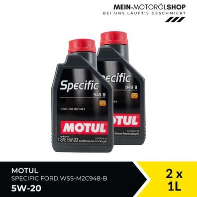 Motul Specific Ford WSS-M2C948-B 5W-20 2x1 Liter
