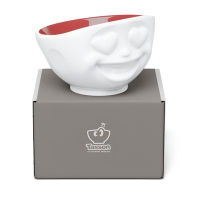 Fiftyeight Schale Herzlich 500 ml innen Rubin 1 Stück