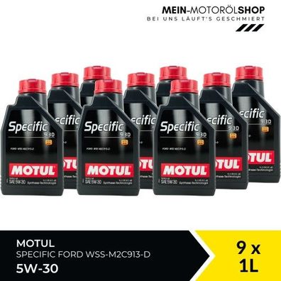 Motul Specific Ford WSS-M2C913-D 5W-30 9x1 Liter