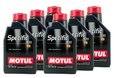 Motul Specific Ford WSS-M2C913-D 5W-30 6x1 Liter