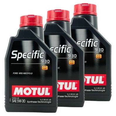 Motul Specific Ford WSS-M2C913-D 5W-30 3x1 Liter