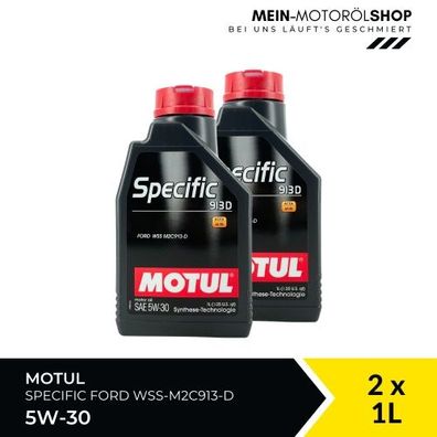 Motul Specific Ford WSS-M2C913-D 5W-30 2x1 Liter