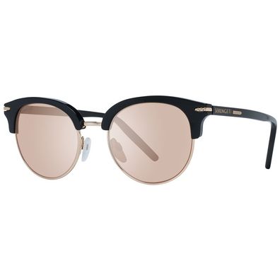 Serengeti Black Acetate & Metal Sunglasses