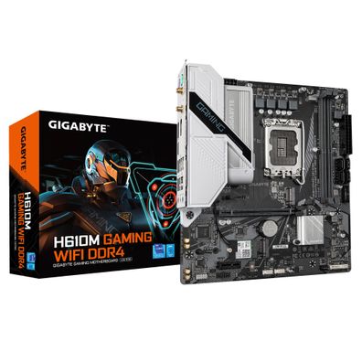 Gigabyte H610M GAMING WIFI DDR4 - 1.0 - Motherboard - micro ATX - LGA1700-Socke... ->