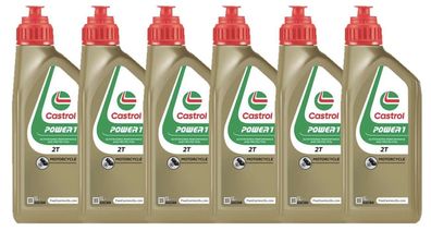 Castrol Power 1 2T API TC JASO FD ISO L-EGD 6x1 Liter
