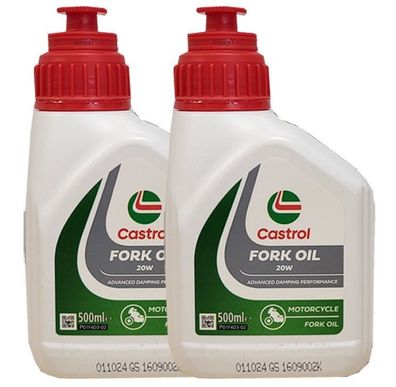 Castrol Fork Oil 20W 2 X 500 ML Gabelöl