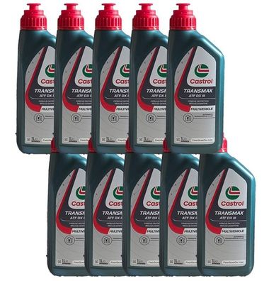 Castrol Transmax ATF DX III Multivehicle 10x1 LITER Dexron III Getriebeöl