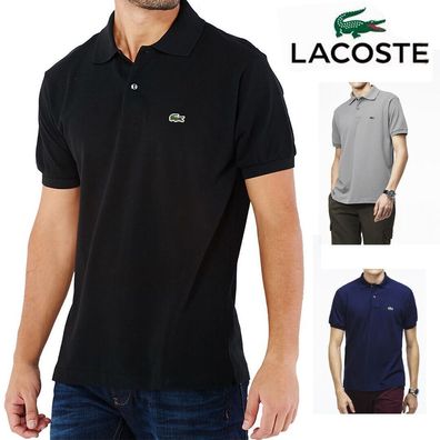Lacoste Herren Poloshirt Polo Hemd Classic fit Schwerer Baumwoll-Piqué L.12.21