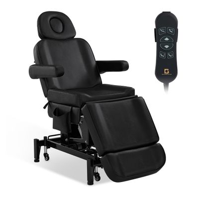 BarberPub Kosmetikliege Elektrisch mit 3 Motoren & Rollen 0754