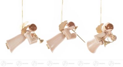 Baumschmuck Behang Schwebeengel natur (6) BxHxT 3,5 cmx5,5 cmx4,5 cm NEU