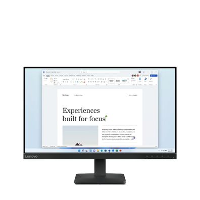 Lenovo L24-4e 60,5cm (23,8") FHD IPS Monitor 16:9 VGA/HDMI 100Hz 1ms Sync