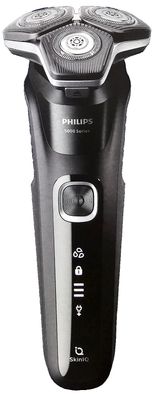 Rasierer Philips Nass-und Trocken S5000 Schnellladung, ransporttasche, bwaschbar