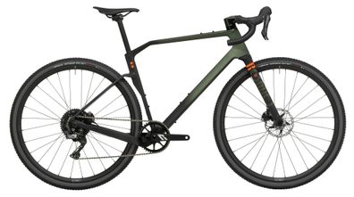 Rondo MYLC CF2 Gravel Plus Green/Black 28&quot; Diamant Gravelbike in Multicolor