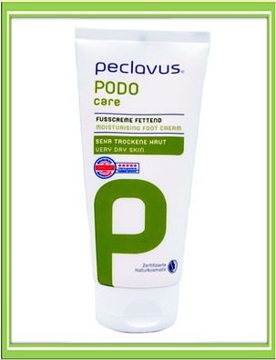 Peclavus PODOcare Fußcreme Fettend 100ml |€80, /L
