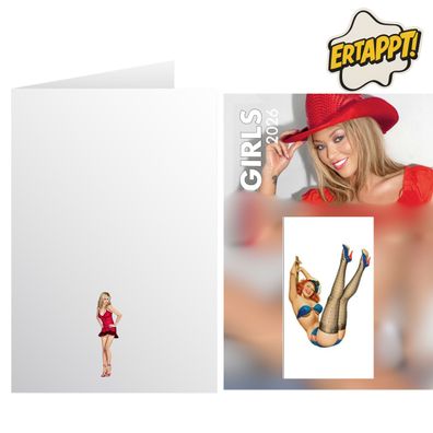 Orion Hot Girls Pin Up Kalender 2026 DIN A3, Erotikmagnet Ahoi Girl
