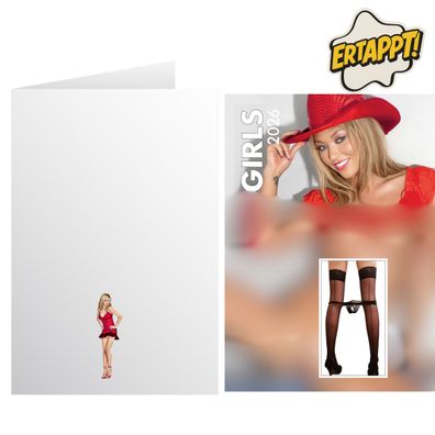 Orion Hot Girls Pin Up Kalender 2026 DIN A3, Erotikmagnet Schlüpferfreie Zone