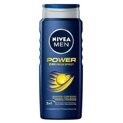 NIVEA MEN Power Refresh Duschgel, 500 ml