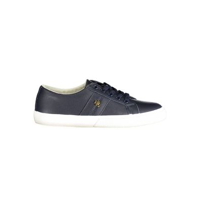Ralph Lauren Blue Leather Women Sneaker