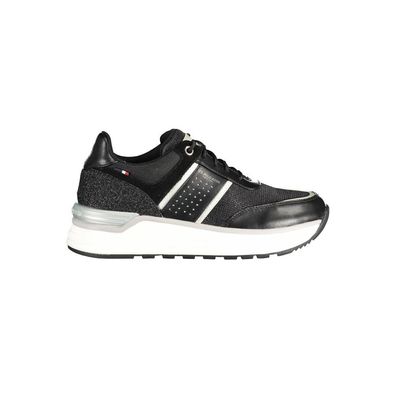 U.S. POLO ASSN. Black Polyester Sneaker