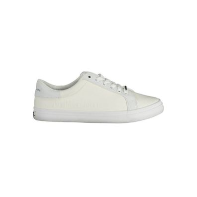 Calvin Klein White Cotton Sneaker