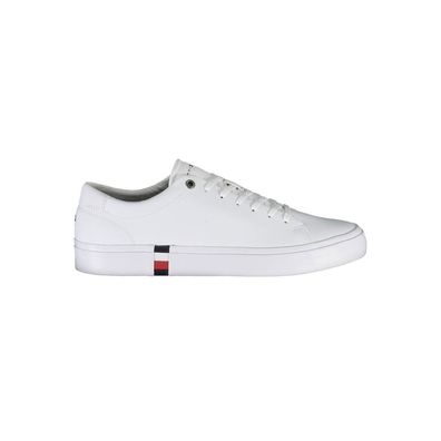 Tommy Hilfiger White Polyester Sneaker