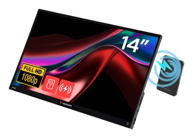 Verbatim Portable Monitor 14" Full HD Touchscreen Monitor