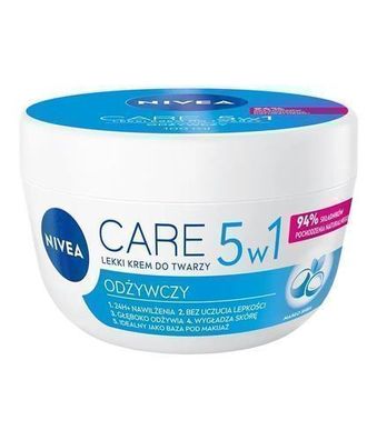 Nivea Care 5in1 Leichte Gesichtscreme 100ml Pflege fuer jeden Tag