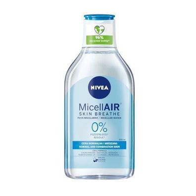 Nivea MicellAir Mizellenwasser fuer Normale & Mischhaut, 400ml