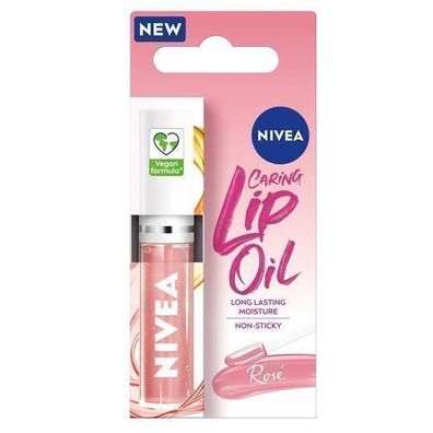 Nivea Pflegendes Lippenoel mit Rosenduft, 5.5ml