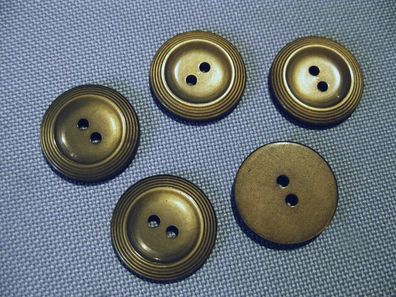 1 Kunststoffknopf dunkeles oliv 18x2mm 2 Loch 2mm Nr 56/18