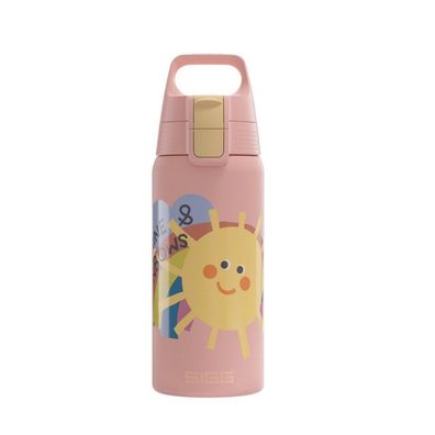 Sigg - 6023.10 - Kinder Trinkflasche - Shield Therm ONE - Pink - 0,5 L