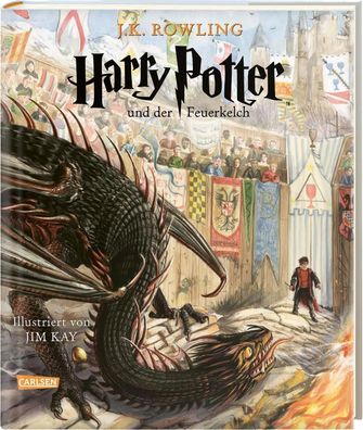 Harry Potter und der Feuerkelch (farbig illustrierte Schmuckausgabe) (Harry