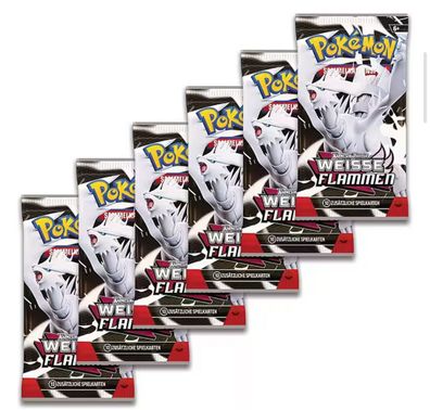 Pokémon Booster Bundle weiße Flammen, Deutsch