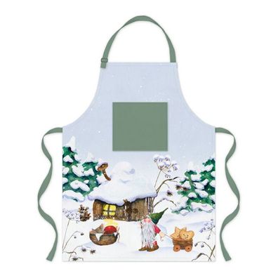 Grätz Verlag, Kinderschürze Weihnachtswichtel, Backschürze