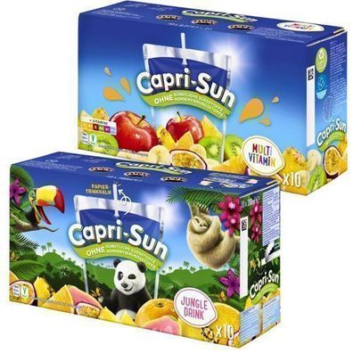 Capri Sun Dschungelgetränk und Multivitamin 2x10 Stück