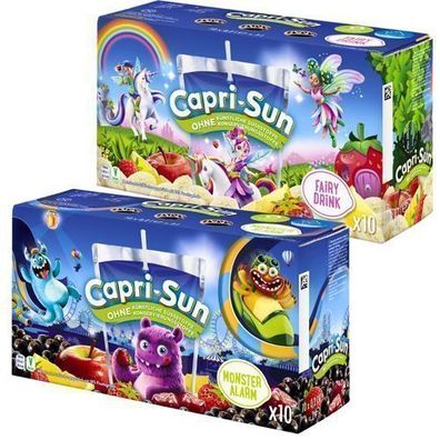 Capri-Sonne Monster-Alarm und Feengetränk 2x10 Stück