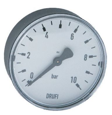 SYR Manometer für Drufi DFR/DFF G 1/4 0-10bar