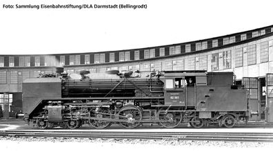 Piko H0 50707 Dampflok Tenderlok BR 62 001 Ep. II DRG DC Digital