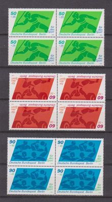 Berlin 1980 postfrisch vierer Block MiNr. 631-623 Für den Sport