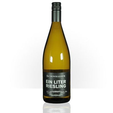 Markus Schneider 2024 Riesling trocken EIN LITER Deutscher Qualitätswein 1.00 L