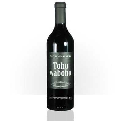 Markus Schneider 2022 'Tohuwabohu' Rotwein Cuvée 0.75 Liter