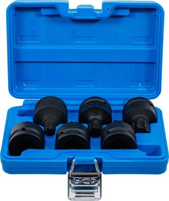 Kraft-Bit-Einsatz-Satz | Antrieb Innenvierkant 20 mm (3/4") | T-Profil (für Torx)