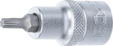 Bit-Einsatz | Antrieb Innenvierkant 12,5 mm (1/2") | T-Profil (für Torx) T27 BGS