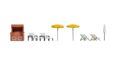 Noch 14844 Strand-Zubehör, Figuren H0 (1:87)