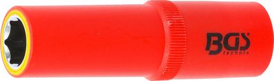 VDE-Steckschlüssel-Einsatz Sechskant | Antrieb Innenvierkant 12,5 mm (1/2") | SW
